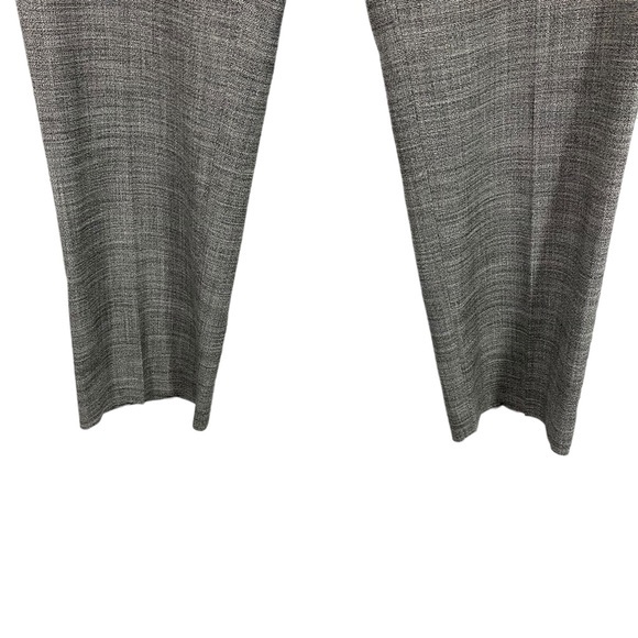 Ann Taylor Factory Julie Dress Pants‎ Ankle Crop Slacks Gray Career Curvy Size 8 - Picture 3 of 9